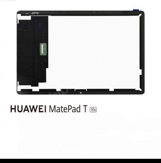 Huawei MatePad T10S AGS3-W09 AGS3-L09 Lcd ekran Dokunmatik siyah